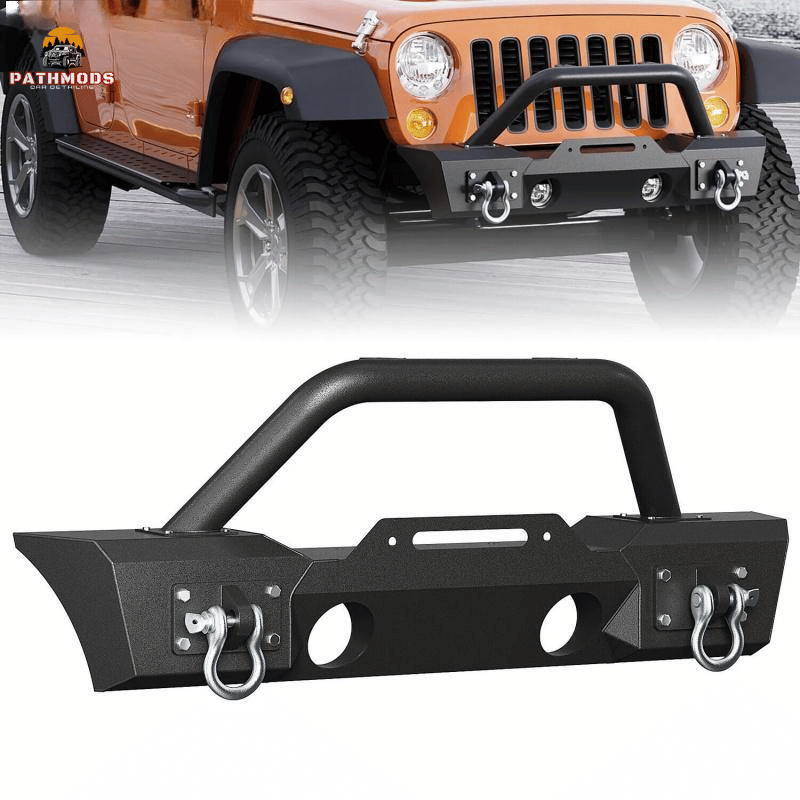 Load image into Gallery viewer, Front Bumper Stubby W/Fits 07-18 Wrangler JK
