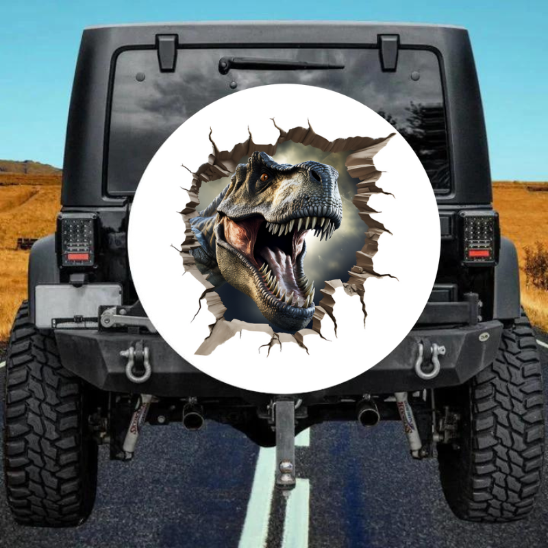 Load image into Gallery viewer, 3D Dinosaur 9 Spare Tire Cover
