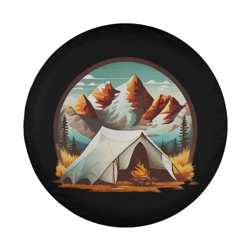 Load image into Gallery viewer, Campfire Spare Tire Cover Thickening Leather Universal-III
