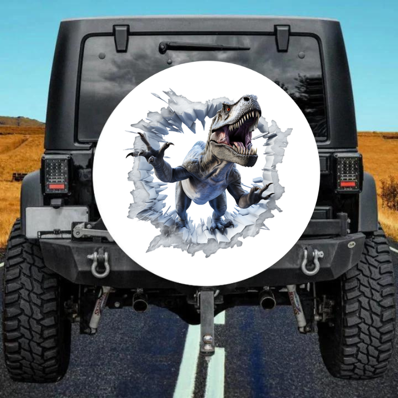 Load image into Gallery viewer, 3D Dinosaur 6 Spare Tire Cover
