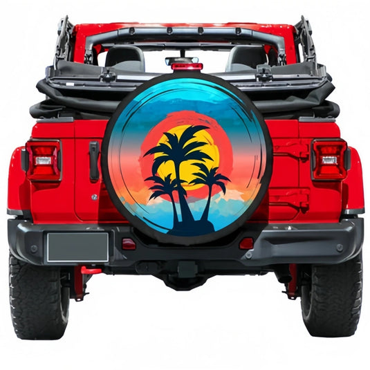 Beach Spare Tire Cover