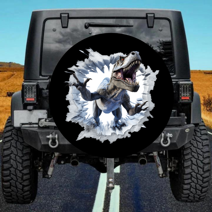 3D Dinosaur 6 Spare Tire Cover