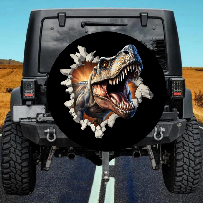 3D Dinosaur 19 Spare Tire Cover