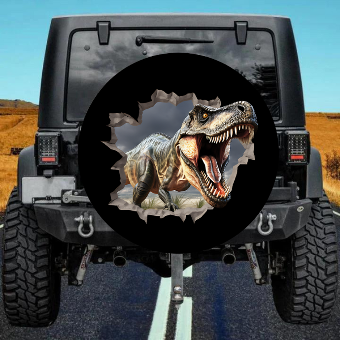 3D Dinosaur 5 Spare Tire Cover