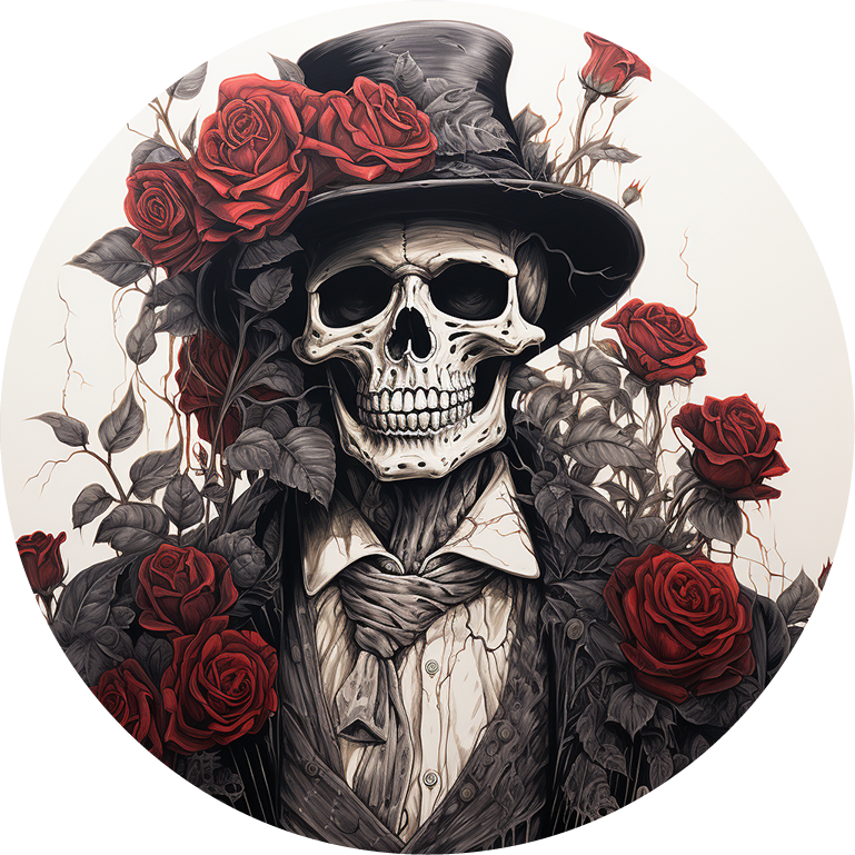 Load image into Gallery viewer, New skull design spare tire cover thickened leather universal - Rose Gentleman Ⅱ
