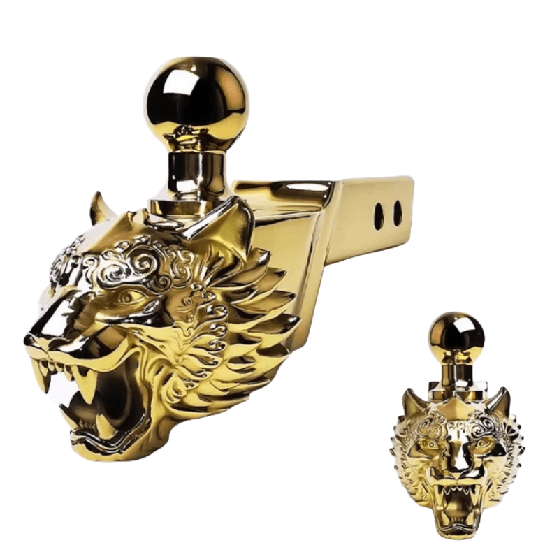 Load image into Gallery viewer, Rear bumper trailer hook self-rescue towing hook decoration - Tiger head
