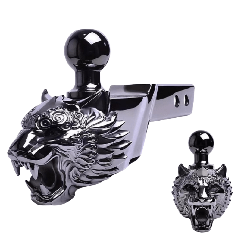 Load image into Gallery viewer, Rear bumper trailer hook self-rescue towing hook decoration - Tiger head
