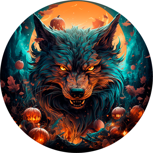 Werewolf spare tire cover thickened leather universal