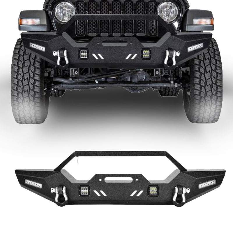 Load image into Gallery viewer, Front Bumper for 20-24 Jeep Gladiator JT w/ Led Lights
