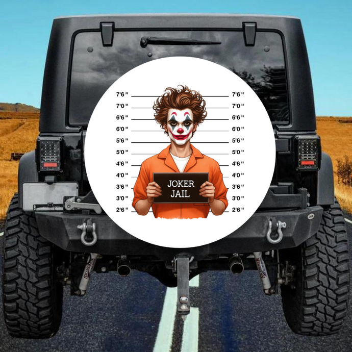 JOKER JAIL spare tire cover thickened leather universal