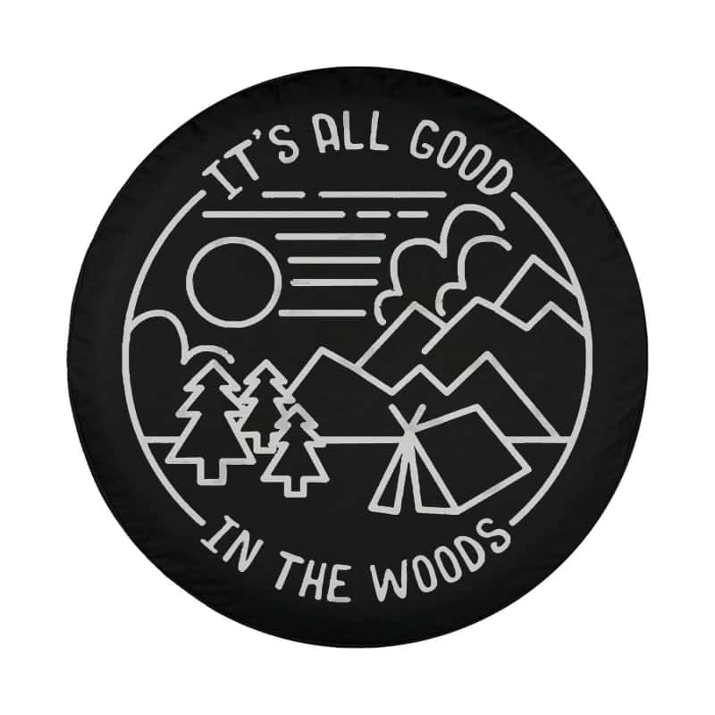 Load image into Gallery viewer, All Good In The Woods Camping Spare Tire Cover Thickening Leather Universal
