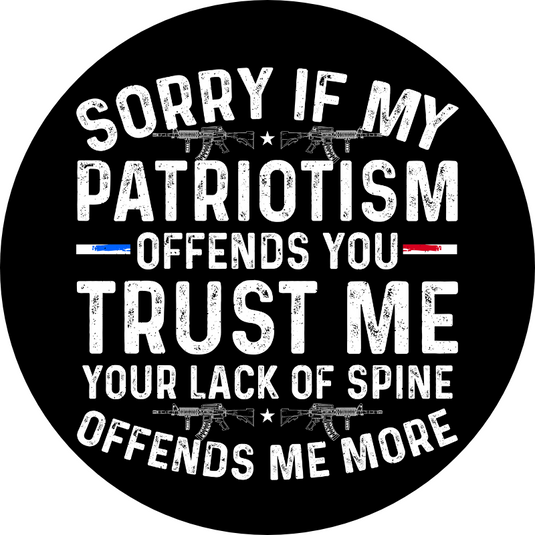 patriotism spare tire cover thickened leather universal