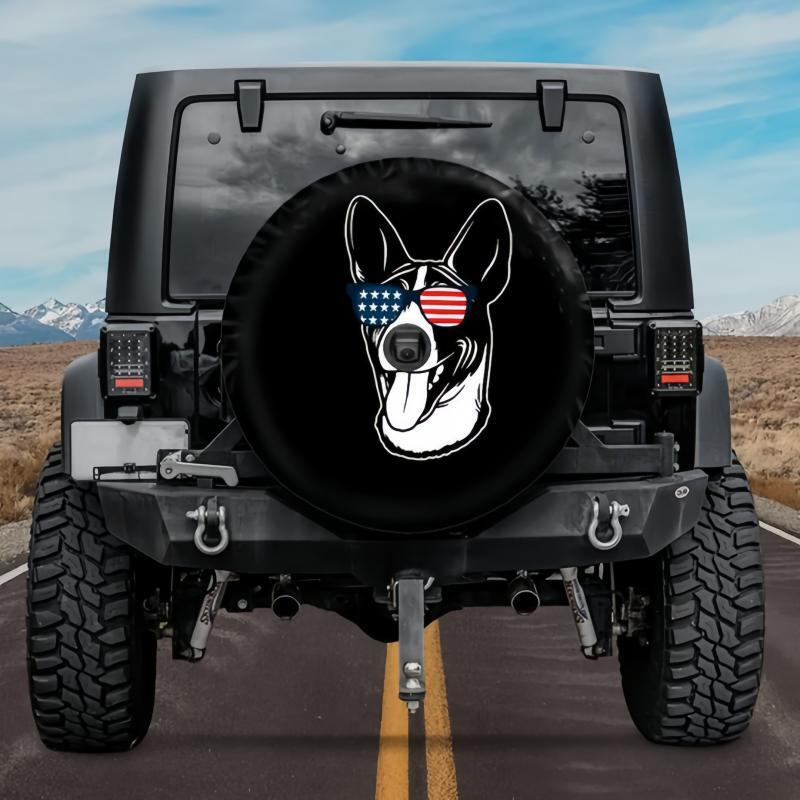 Load image into Gallery viewer, Basenji Dog Spare Tire Cover
