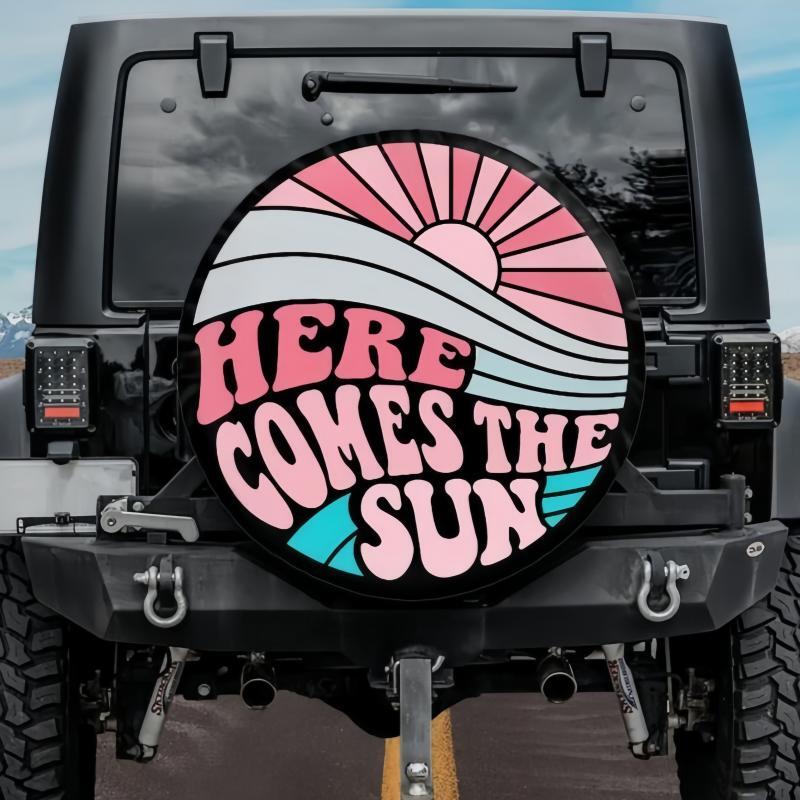 Load image into Gallery viewer, Here Comes the Sun Tire Cover
