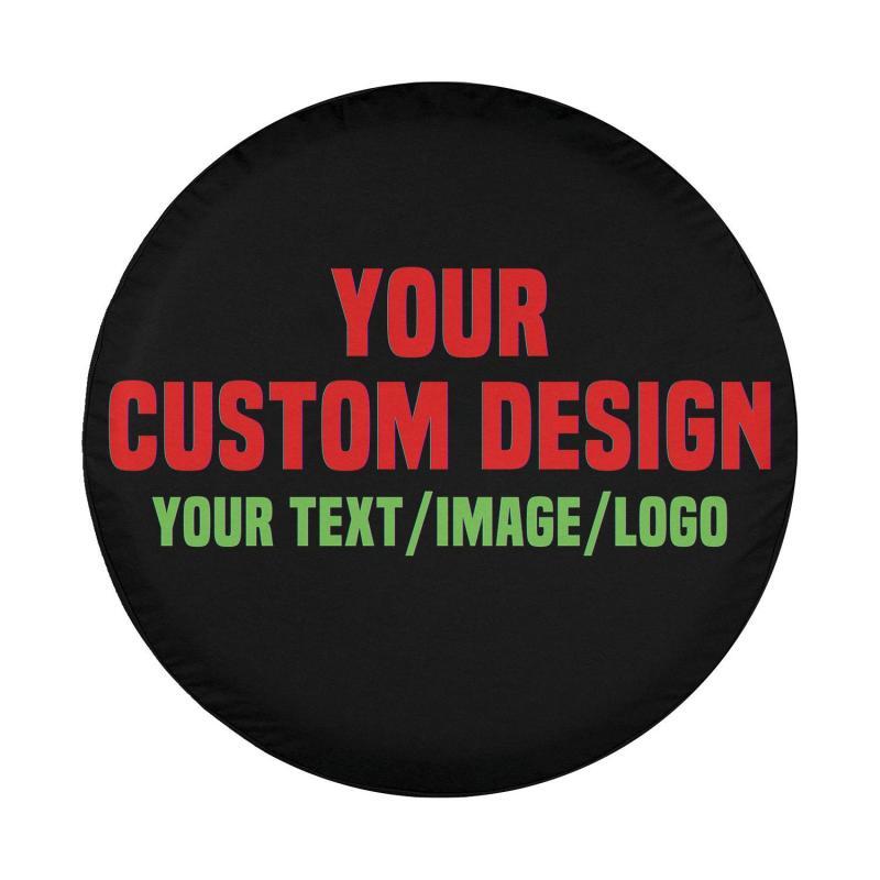 Load image into Gallery viewer, CUSTOM Tire Cover with your design, Backup Camera option, Personalized Accessories, Backup camera tire
