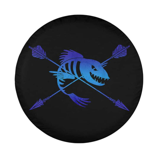 Bowfishing Bowfish Fish Bow Hunting Bow Fishing Arrow Spare Tire Cover Thickening Leather Universal