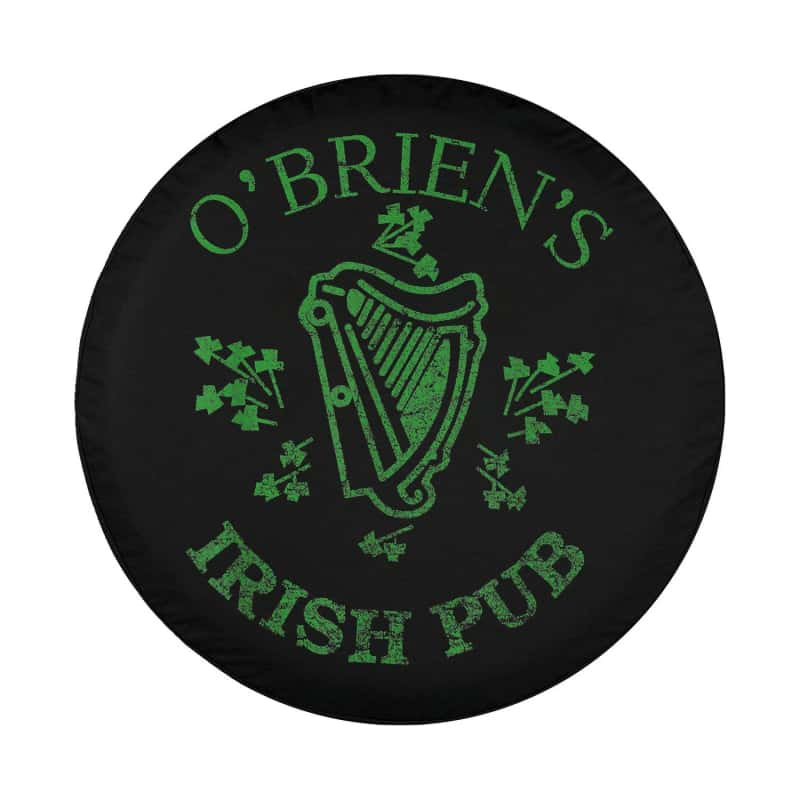 Load image into Gallery viewer, Big Texas O&#39;Briens Irish Pub Spare Tire Cover Thickening Leather Universal
