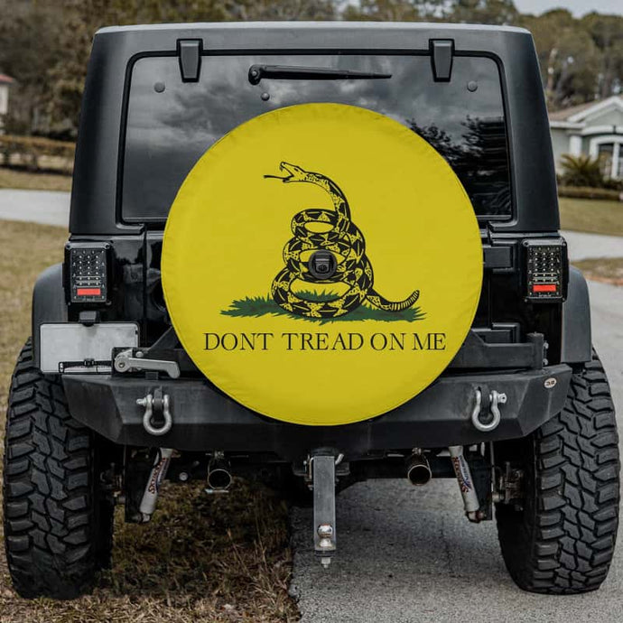 Gadsden Flag Tire Cover