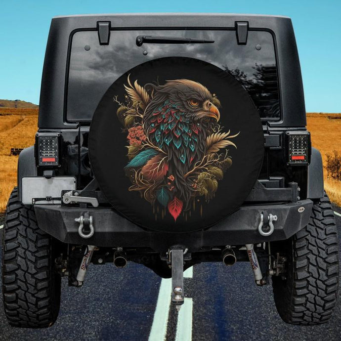 Eagle Bird Nature USA Freedom Symbol Birders Spare Tire Cover Thickening Leather Universal