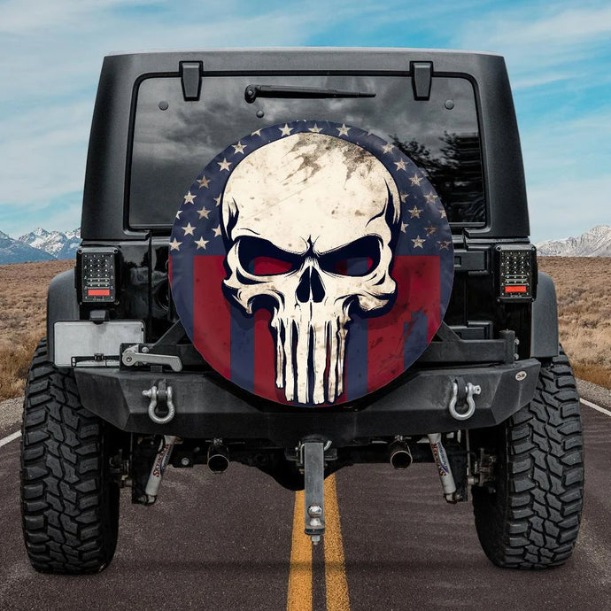 American Punisher Skull Design