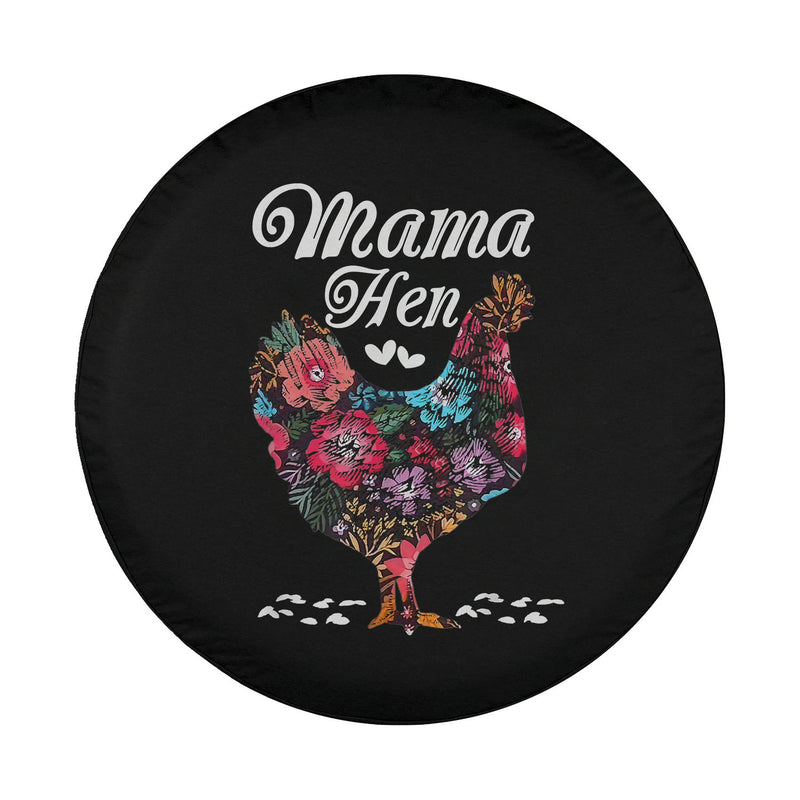 Load image into Gallery viewer, Chicken Mom Mama Hen Farm Farmer Funny Mother&#39;s Day Spare Tire Cover Thickening Leather Universal
