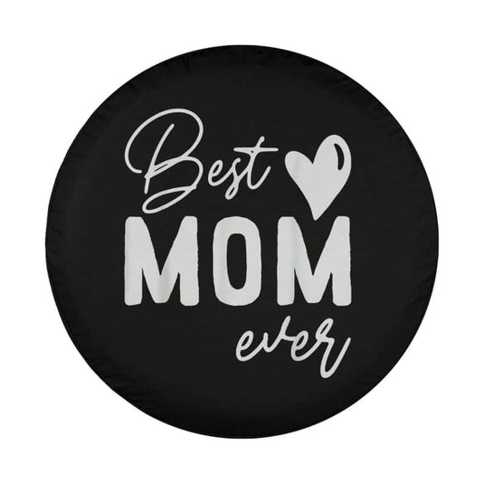 Mothers Day Best Mom Ever Gifts From Daughter Women Mom Kids Spare Tire Cover Thickening Leather Universal