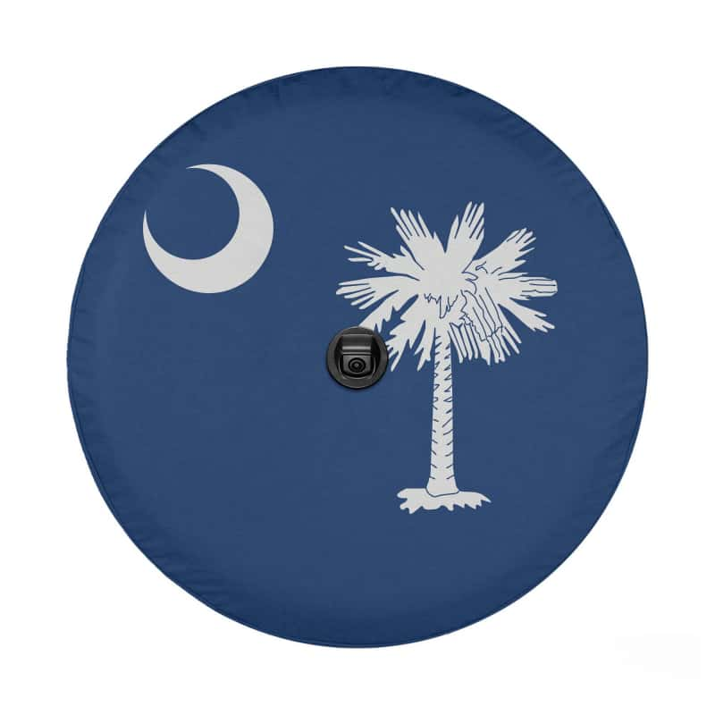 Load image into Gallery viewer, South Carolina Flag Spare Tire Cover
