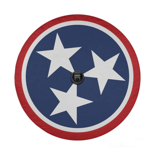 Tennessee Tristar Flag Spare Tire Cover