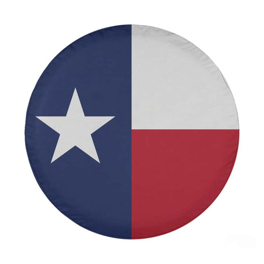 Texas Lone Star Flag Spare Tire Cover