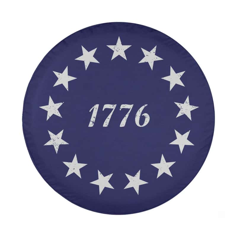 Load image into Gallery viewer, Betsy Ross 1776 Flag Spare Tire Cover
