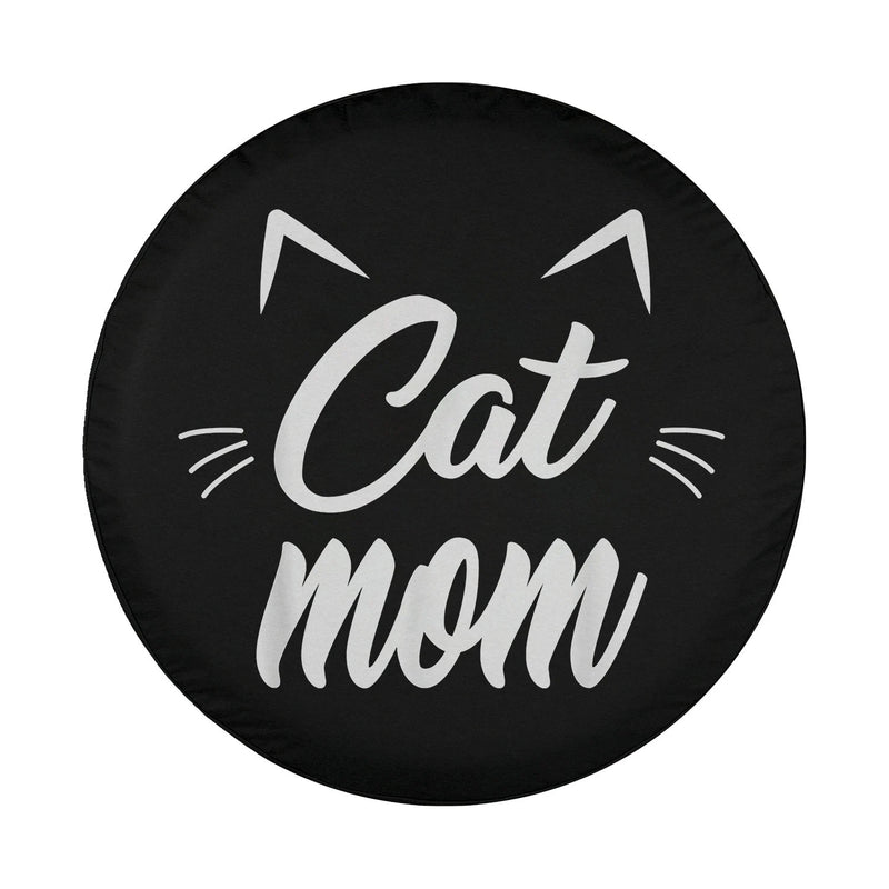 Load image into Gallery viewer, Vintage Best Cat Mom Ever Cat Mother&#39;s day Gift Spare Tire Cover Thickening Leather Universal
