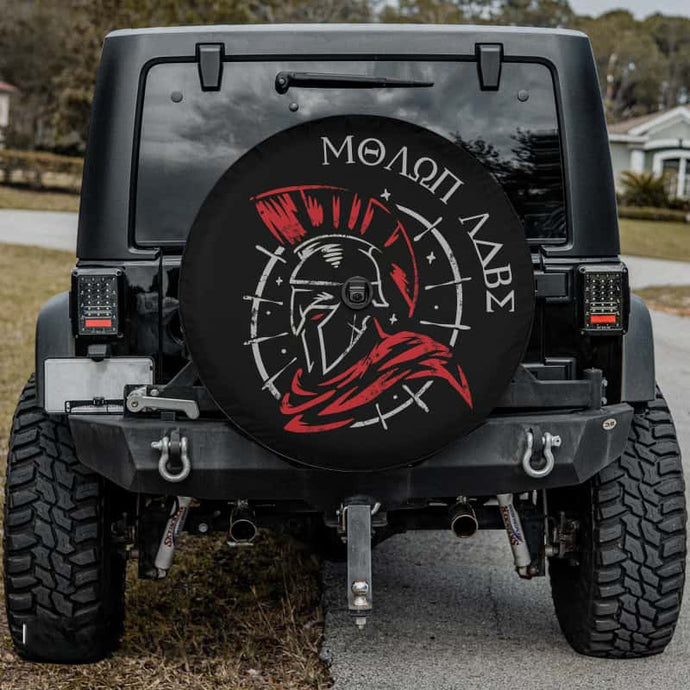 Molon Labe Spartan Warrior Spare Tire Cover