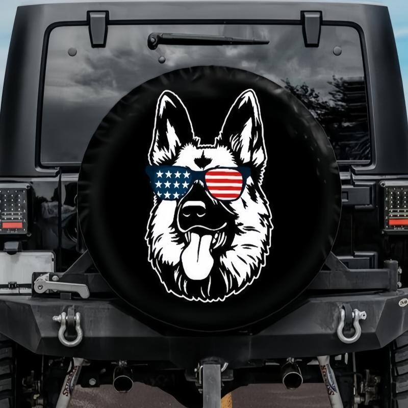 Load image into Gallery viewer, German Shepherd Spare Tire Cover
