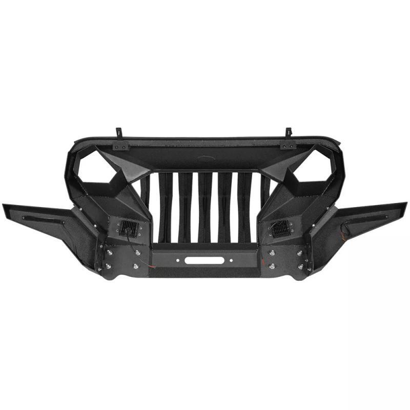 Load image into Gallery viewer, Mad Max Grille Style Front Bumper for Jeep Wrangler JL 18-24
