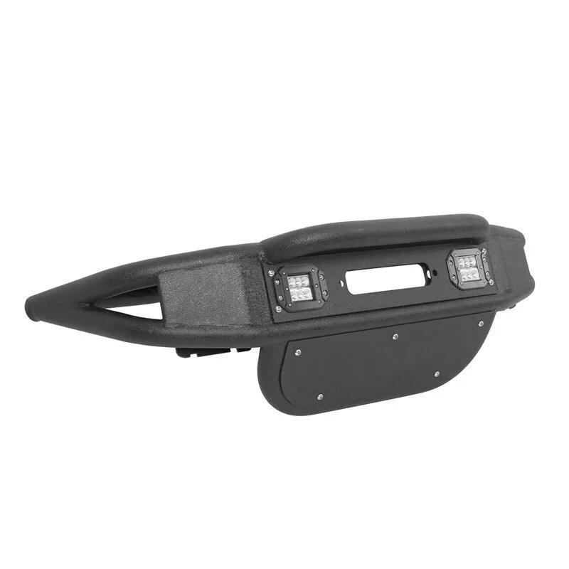 Load image into Gallery viewer, ﻿Tubular Front Winch Bumper w/ Led Lights for 07-18 Jeep Wrangler JK
