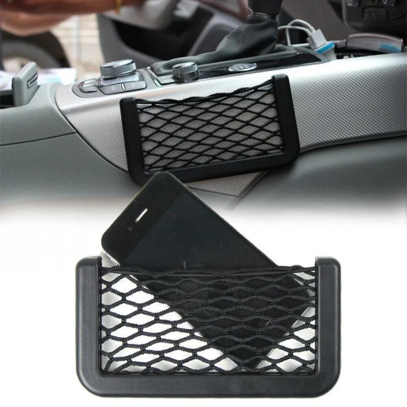 Load image into Gallery viewer, Car Elastic Mesh Storage Phone Holder Accessories Universal
