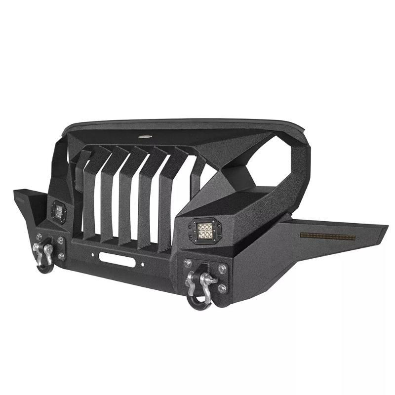 Load image into Gallery viewer, Mad Max Grille Style Front Bumper for Jeep Wrangler JL 18-24
