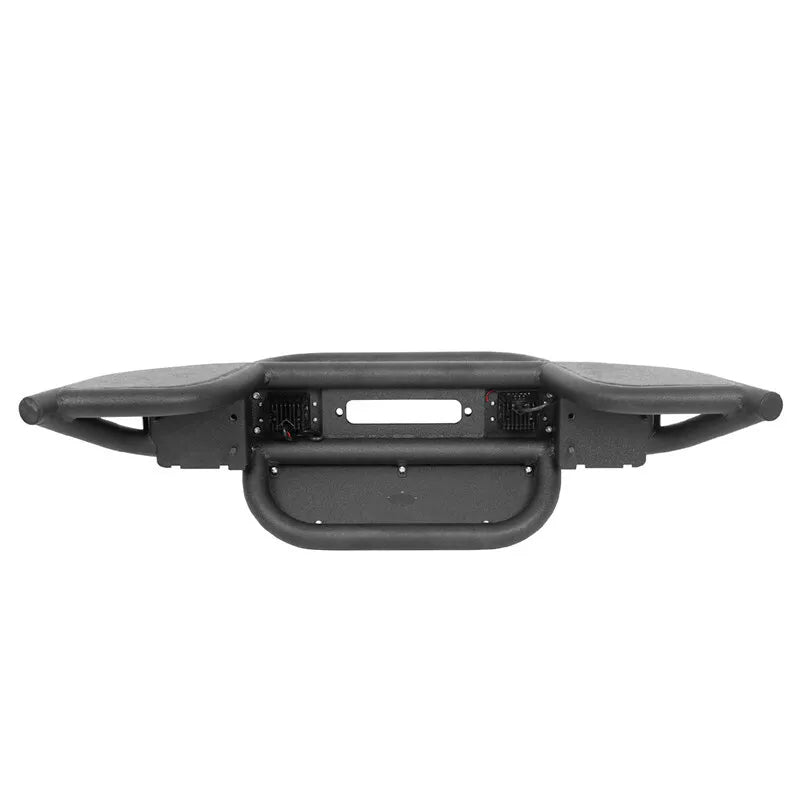 Load image into Gallery viewer, ﻿Tubular Front Winch Bumper w/ Led Lights for 07-18 Jeep Wrangler JK
