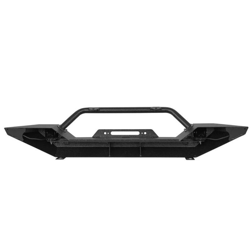 Load image into Gallery viewer, Front Bumper w/ Winch Plate &amp; LED Light for 97-06 Jeep Wrangler TJ
