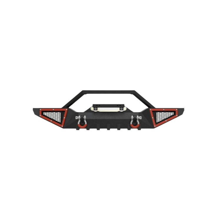 Front Bumper for 87-06 Jeep Wrangler YJ w/ Winch Plate