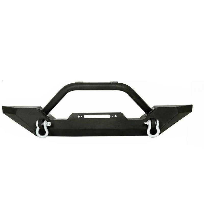 Load image into Gallery viewer, Front Bumper  W/ Winch Plate D-Rings Rock Crawler For Jeep Wrangler 87-06 YJ
